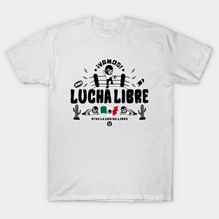 vamos! lucha libre tres#b T-Shirt